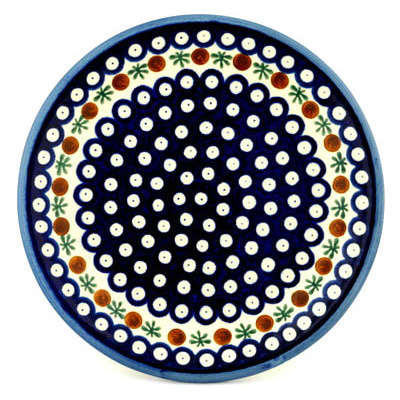 Polish Pottery Plate 10&quot; Mosquito