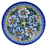 Polish Pottery Plate 7&quot; Floral Dream UNIKAT