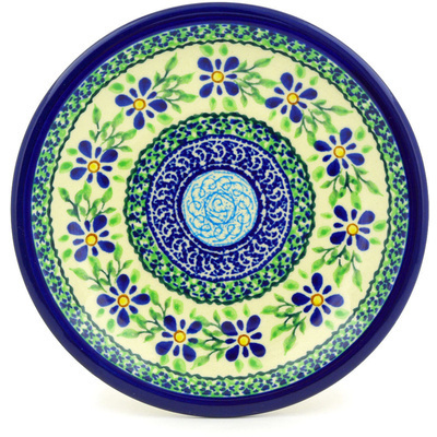 Polish Pottery Plate 7&quot; Sweet Violet