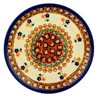 Polish Pottery Plate 7&quot; UNIKAT