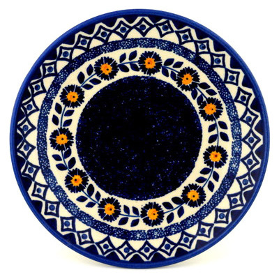Polish Pottery Plate 8&quot;