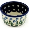 Polish Pottery Ramekin Bowl Small Springing Calendulas