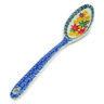Polish Pottery Serving Spoon 13&quot; Fall Vibes
