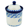 Polish Pottery Small Canister 6&quot; Horse Gallop