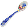 Polish Pottery Spoon 6&quot; Flutters In The Wind UNIKAT