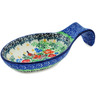 Polish Pottery Spoon Rest 7&quot; Home Sweet Home UNIKAT