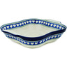 Polish Pottery Square Baker with Handles 11&quot; Light Hearted