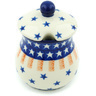 Polish Pottery Sugar Bowl 5 oz Classic Americana