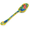 Polish Pottery Sugar Spoon Flowers Collected On A Sunny Day UNIKAT