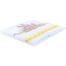 Polyester Table Cloth 102&quot; Easter Bunny Yellow