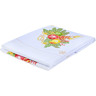 Textile Table Cloth 87&quot; Twinkling Holiday Radiance