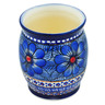 Polish Pottery Utensil Jar 6&quot; Blue Heaven