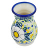 Polish Pottery Vase 5&quot; Floral Fantasy UNIKAT