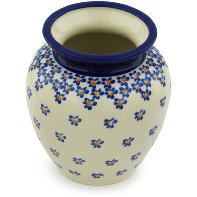 Polish Pottery Vase 5&quot; Remember Me