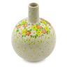 Polish Pottery Vase 6&quot; Blossom Sprinkle UNIKAT