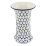 Polish Pottery Vase 9&quot; Garden Lattice