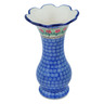 Polish Pottery Vase 9&quot; Maraschino