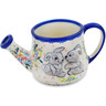 Polish Pottery Watering Can 23 oz Aster UNIKAT