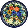 UNIKAT U3152 CA POLISH POTTERY STONEWARE SIGNED PLATE  