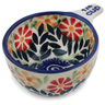 Polish Pottery 1/4 Cup Measuring Cup Wave Of Flowers