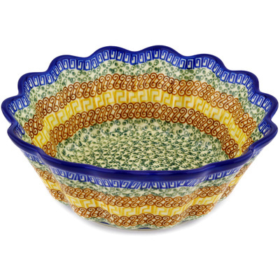 Scalloped Fluted Bowl