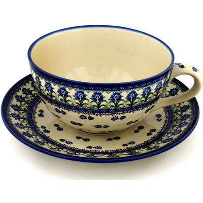 Large Cup Like Bowl with Platter