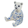 Polish Pottery Bear Figurine 5&quot;