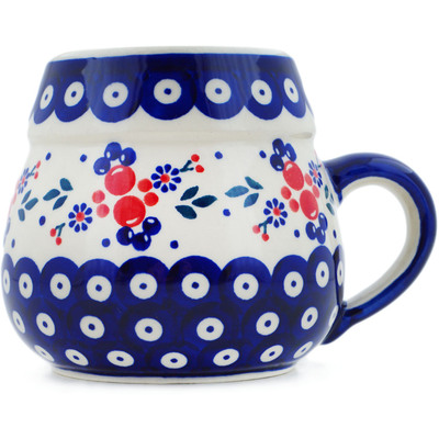 Polish Pottery Beer Mug 27 oz Burst Of Berries