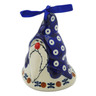 Polish Pottery Bell Ornament 4&quot; Mosquito