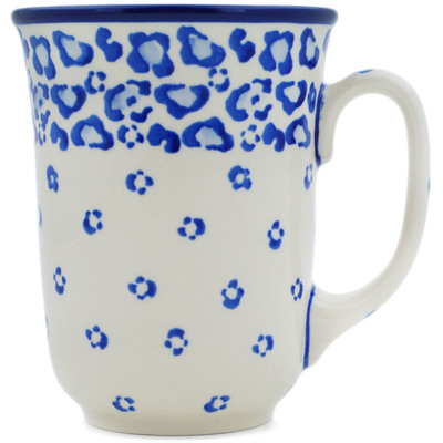 Polish Pottery Bistro Mug Feline Fine