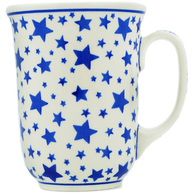 Polish Pottery Bistro Mug Starlight