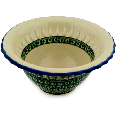 Polish Pottery Bowl 10&quot; Tamborine