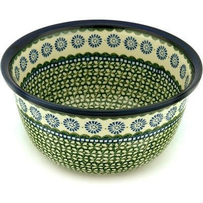 Polish Pottery Bowl 11&quot; Maia
