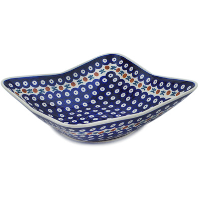 Polish Pottery Bowl 13&quot; Mosquito