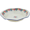 Polish Pottery Bowl 14&quot; Spring&#039;s Arrival