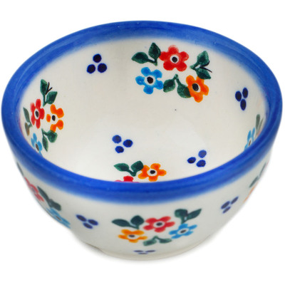 Polish Pottery Bowl 3&quot; Sweet Clusters UNIKAT