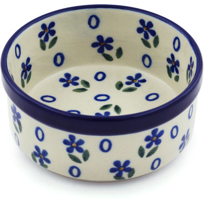 Polish Pottery Bowl 4&quot; Daisy Sprinkles
