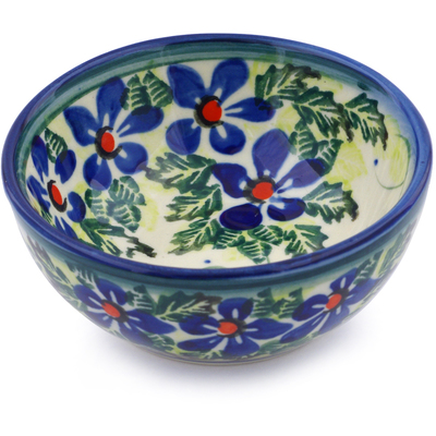 Polish Pottery Bowl 4&quot; Harmony UNIKAT