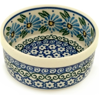 Polish Pottery Bowl 4&quot; Marigold Morning