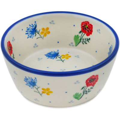 Polish Pottery Bowl 4&quot; Spring Is Coming