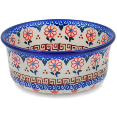 Polish Pottery Bowl 5&quot; Amarillo