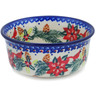 Polish Pottery Bowl 5&quot; Cardinal&#039;s Home UNIKAT