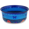 Polish Pottery Bowl 5&quot; Midnight Garden