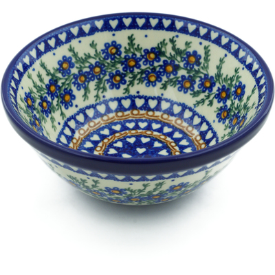 Polish Pottery Bowl 5&quot; Mother&#039;s Love UNIKAT