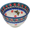Polish Pottery Bowl 5&quot; Spring Butterfly