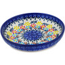 Polish Pottery Bowl 5&quot; Spring Flower Ring