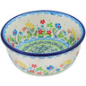 Polish Pottery Bowl 5&quot; Spring Sights UNIKAT