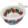 Polish Pottery Bowl 5&quot; Springtime Wreath