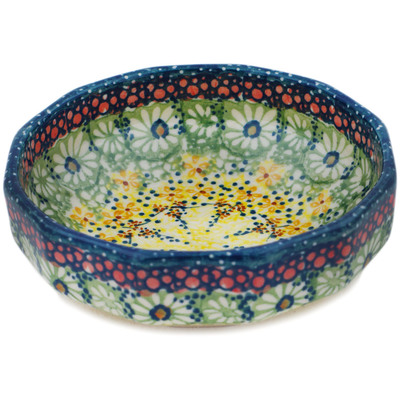 Polish Pottery Bowl 5&quot; Sunshine Grotto UNIKAT