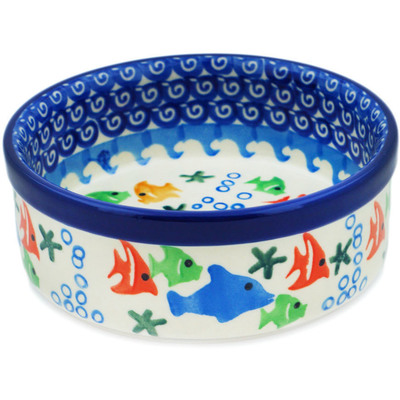 Polish Pottery Bowl 5&quot; Under The Sea